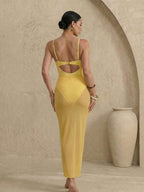One-Piece Swimsuit & Cover Up Skirt