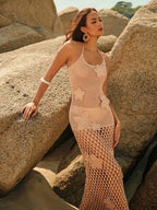 3D Floral Cover Up Dress
