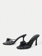 3D Flower Heels