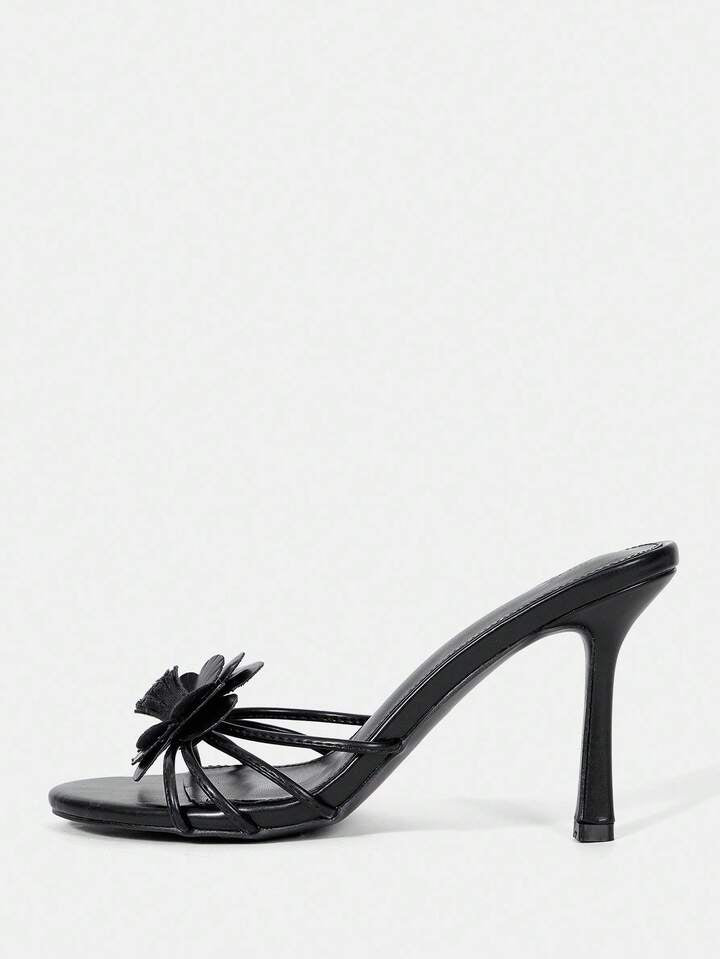 3D Flower Heels