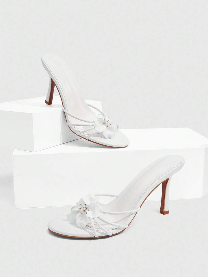 3D Flower Heels