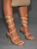 Wrap Around High Heels