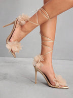 3D Floral High Heels
