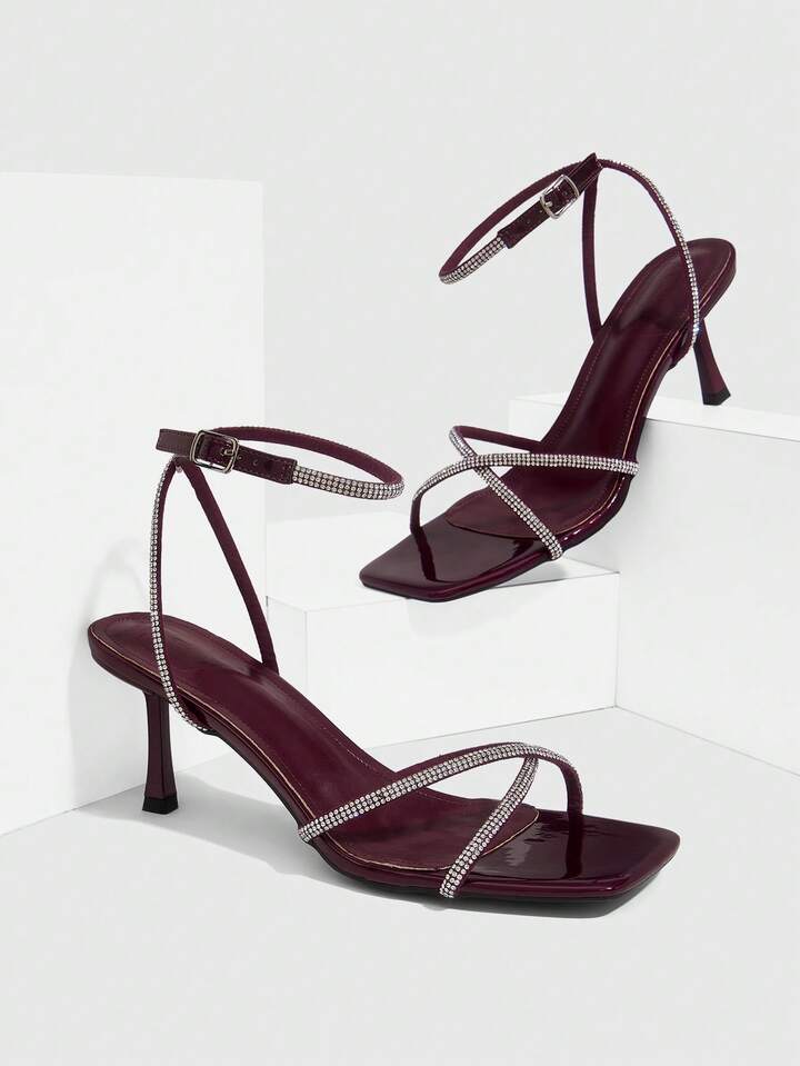 Criss-Cross Strap Sandals