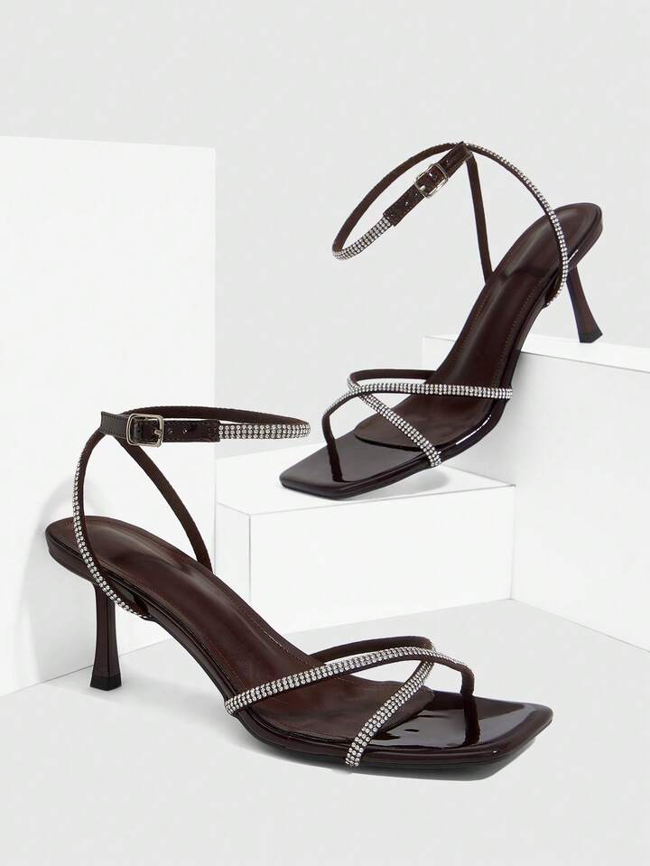Criss-Cross Strap Sandals