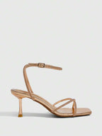 Criss-Cross Strap Sandals