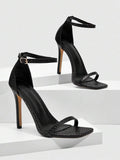 Stiletto Ankle Sandals