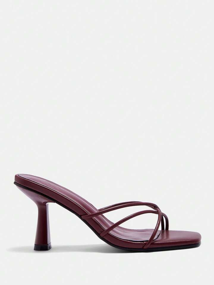Cross Strap Heels
