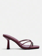Cross Strap Heels