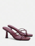 Cross Strap Heels