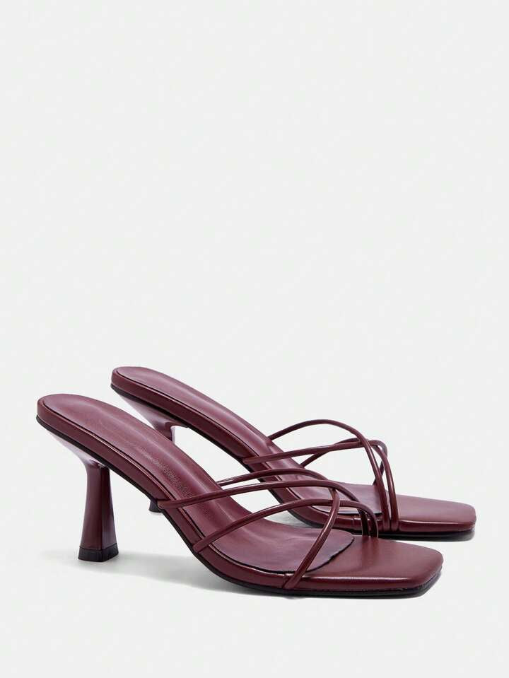 Cross Strap Heels