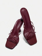 Cross Strap Heels