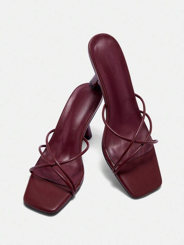Cross Strap Heels