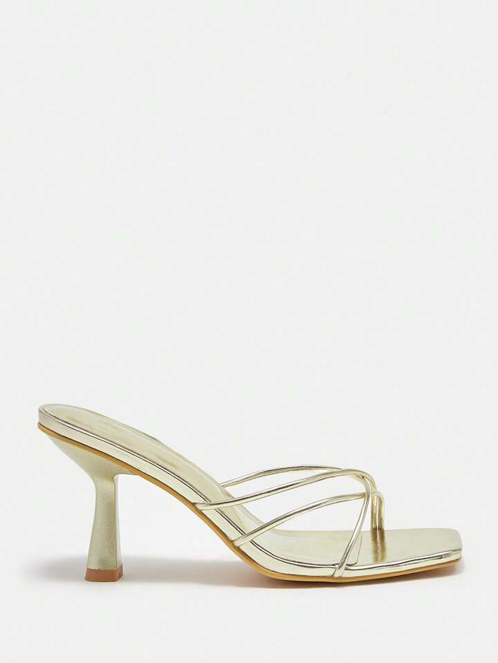 Cross Strap Heels