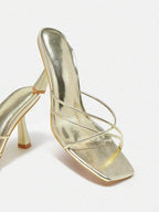 Cross Strap Heels