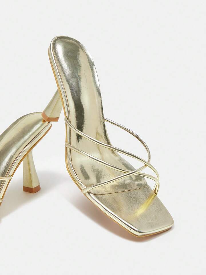 Cross Strap Heels