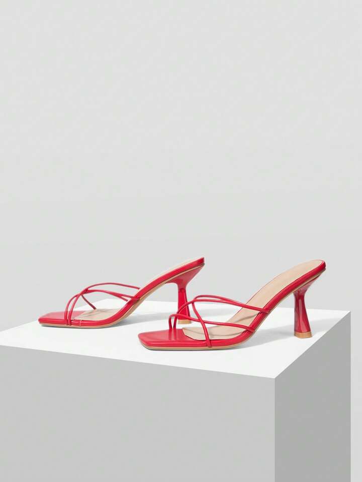 Cross Strap Heels